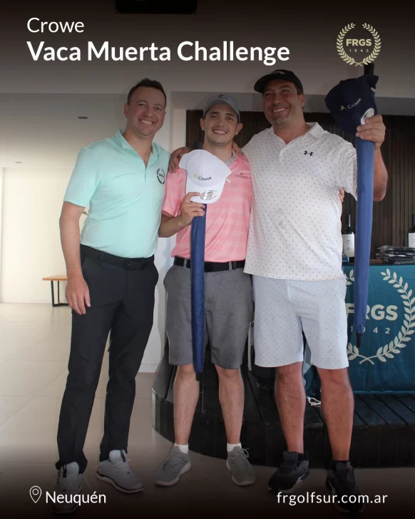  Jerónimo Lovino se llevó el premio a Best Drive mientras que Agustín Paradelo consiguió el Mejor Approach.