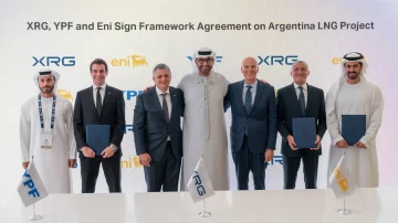 YPF y ENI anunciaron firma del “Framework Agreement” con XRG YPF y ENI anunciaron firma del “Framework Agreement” con XRG