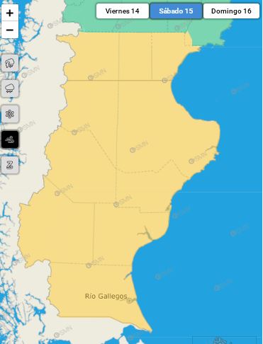 Un fin de semana marcado por el viento en Santa Cruz: qué precauciones tomar