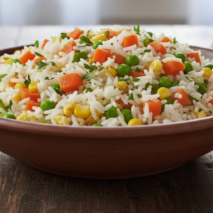 Arroz primavera: la receta fácil y saludable que resuelve el almuerzo o la cena Arroz primavera: la receta fácil y saludable que resuelve el almuerzo o la cena