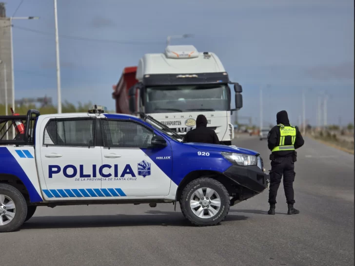 Corte total de rutas en Santa Cruz por alerta naranja: desde qué hora rige las restricción de circulación de este lunes