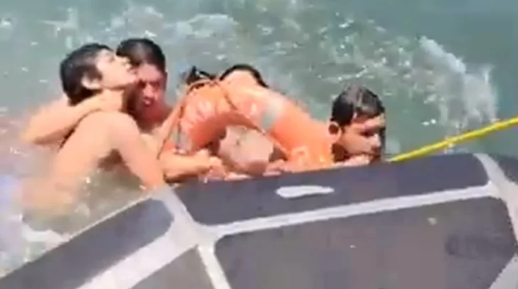  El momento en que rescataban a sus hermanos y primos