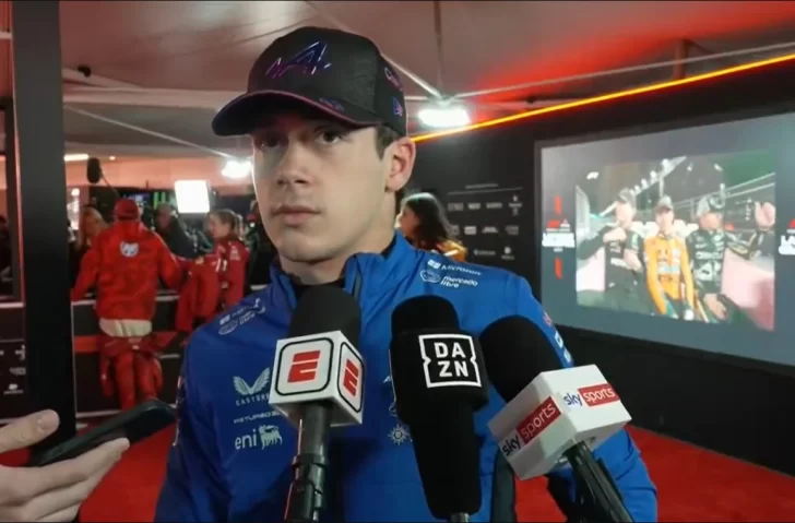 Franco Colapinto terminó 15° en el GP de Las Vegas de F1 y explotó contra su auto: “Fue un desastre”