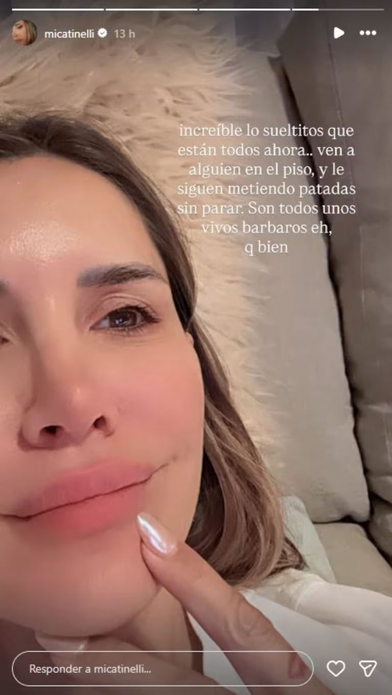 El fuerte descargo de Micaela Tinelli en medio de la polémica que atraviesa su familia: &#8220;Siguen metiendo patadas&#8221;