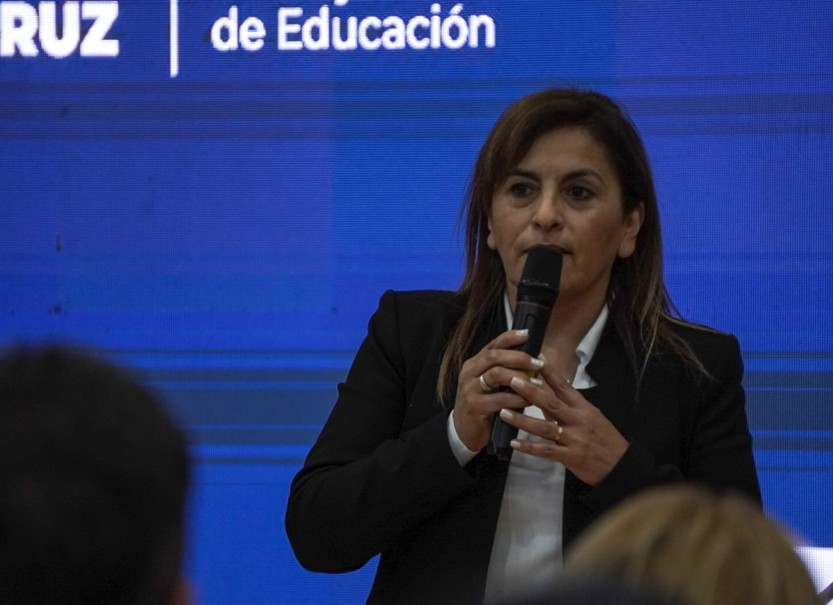 Iris Rasgido, presidenta del Consejo Provincial de Educación.