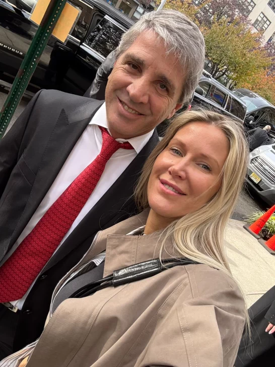  Luis Caputo en Nueva York. Gentileza Oscar García para Grupo Crónica.