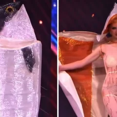 Miss Universo 2025: Miss Noruega apareció vestida como un salmón gigante y estallaron los memes