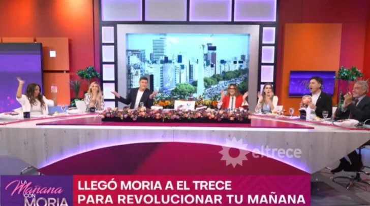 Moria Casán debutó con “La Mañana con Moria” en El Trece y sorprendió con su estilo único