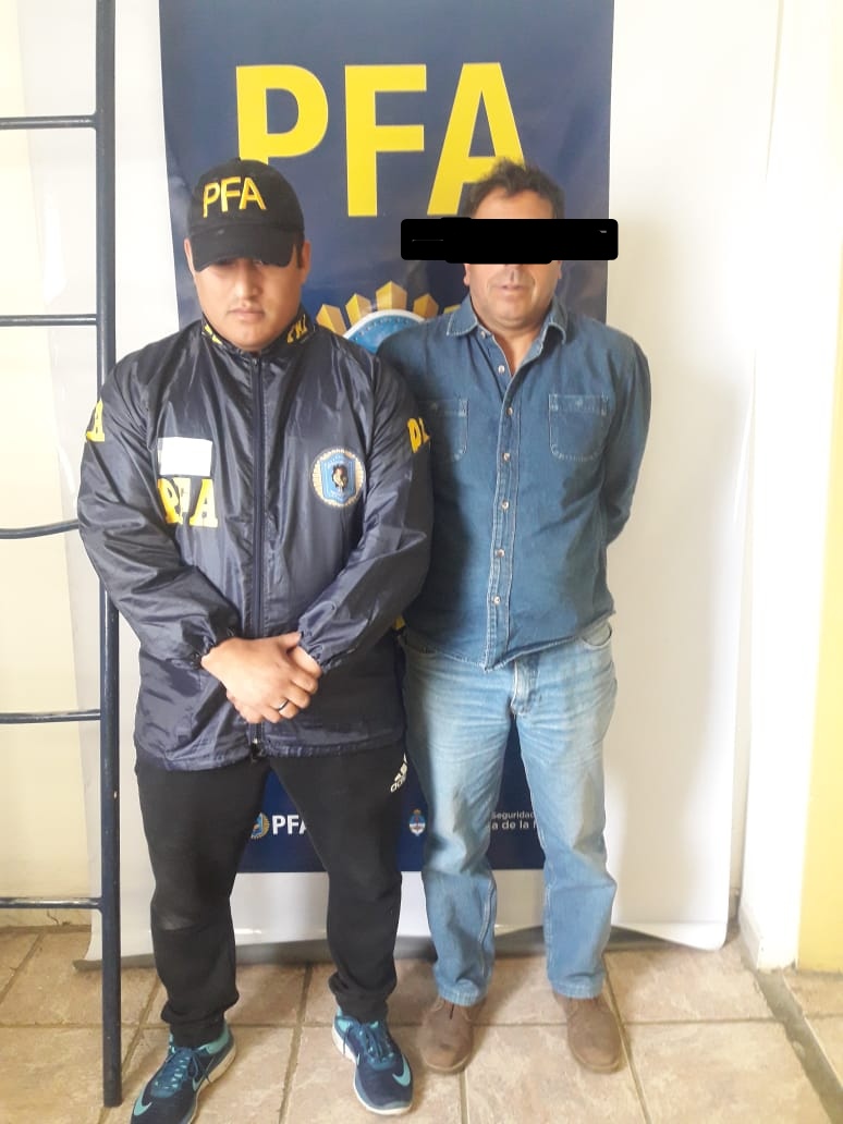  Uno de los detenidos.