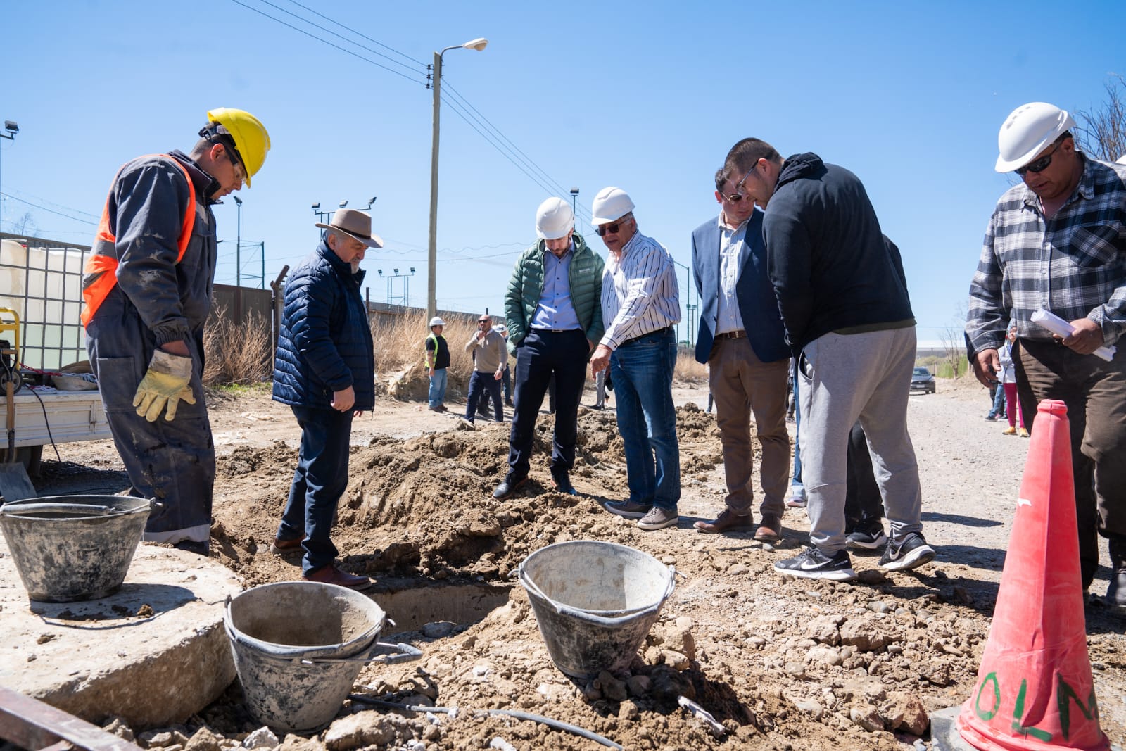  El intendente Macharashvili adelantó nuevas obras en la ciudad.