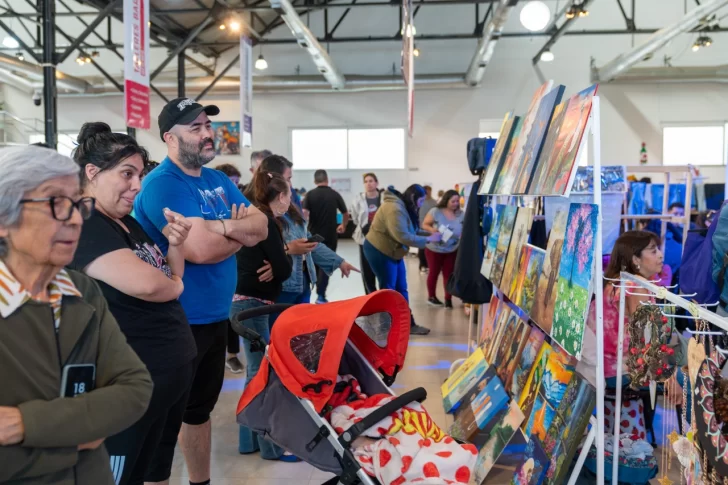  Los vecinos pudieron disfrutar de las distintas propuestas de los talleres barriales.