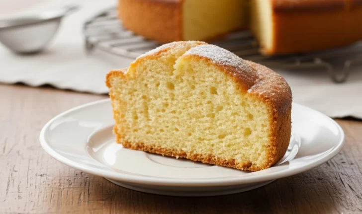 Receta de bizcochuelo esponjoso y alto, en pocos pasos