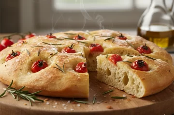 Receta de focaccia italiana: un pan de corteza crocante e interior aireado Receta de focaccia italiana: un pan de corteza crocante e interior aireado