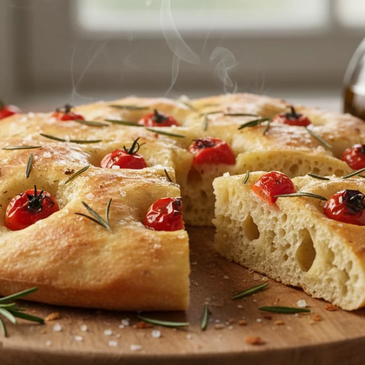 Receta de focaccia italiana: un pan de corteza crocante e interior aireado Receta de focaccia italiana: un pan de corteza crocante e interior aireado