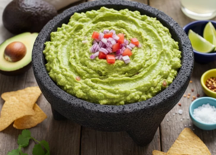 Receta de guacamole casero fácil y rápida, en solo 3 pasos