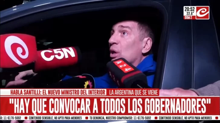 Diego Santilli se reunió con Milei tras ser designado ministro del Interior: “Hicimos una alianza PRO–La Libertad Avanza, vamos en la misma dirección”