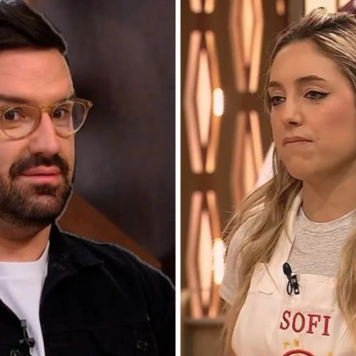 El picante cruce entre Sofi Martínez y Damián Betular en MasterChef Celebrity: “Te haces la buena”