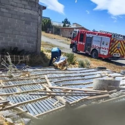 Múltiples intervenciones de Bomberos a raíz del temporal en toda Santa Cruz: ¿Cómo seguirá el clima?