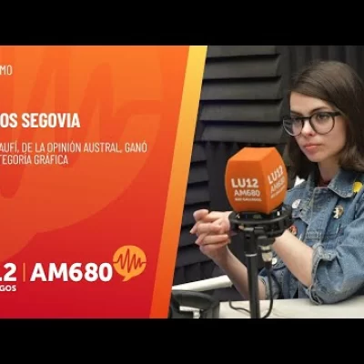 Andrea Daufí, de La Opinión Austral, ganó el Premio Segovia 2025 en Gráfica Andrea Daufí, de La Opinión Austral, ganó el Premio Segovia 2025 en Gráfica