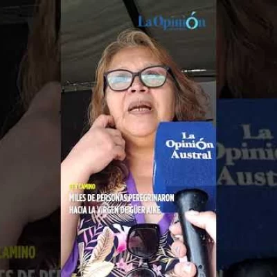 Masajistas voluntarios acompañaron a los peregrino en Güer Aike Masajistas voluntarios acompañaron a los peregrino en Güer Aike