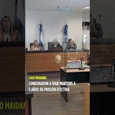 Condenaron a Ivar Martens a 5 años de prisión por homicidio a Soledad Maidana