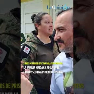 El dolor de la familia Maidana tras la condena de 5 años a Ivar Martens