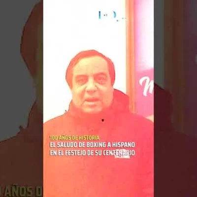 El saludo del Boxing Club por el centenario del Hispano Americano El saludo del Boxing Club por el centenario del Hispano Americano