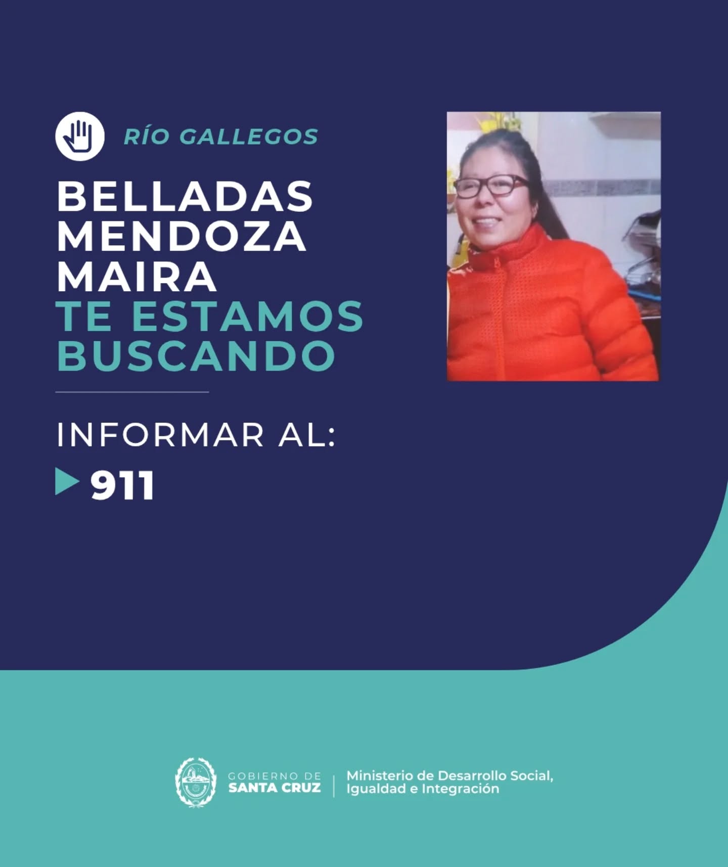 Buscan a una vecina de 41 años desaparecida en Río Gallegos