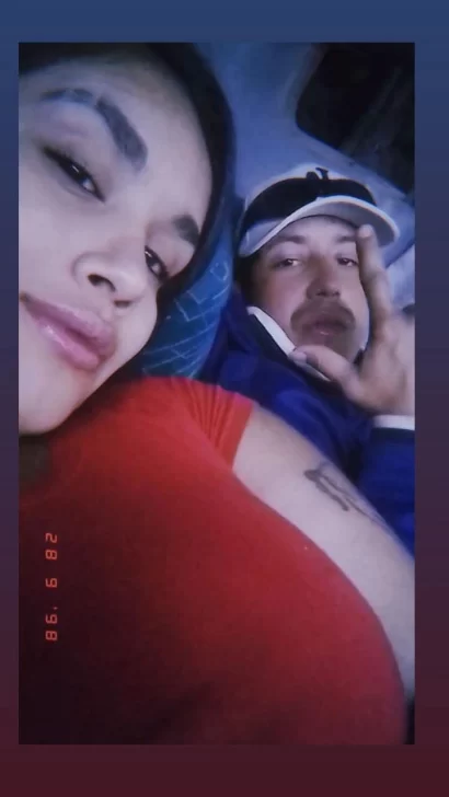 Sabrina junto a su novio Maximiliano Oviedo. Sabrina junto a su novio Maximiliano Oviedo.