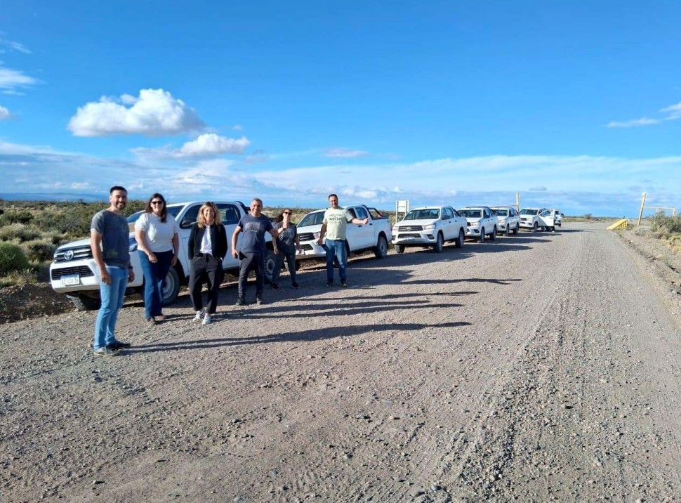  Ingreso a una de las áreas que operará la empresa Patagonia Resources, S.A., llamada “Los Perales–Las Mesetas”.