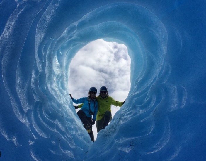  El glaciar “ha experimentado en los últimos años cambios morfológicos significativos asociados a procesos de fractura y colapso del hielo”.