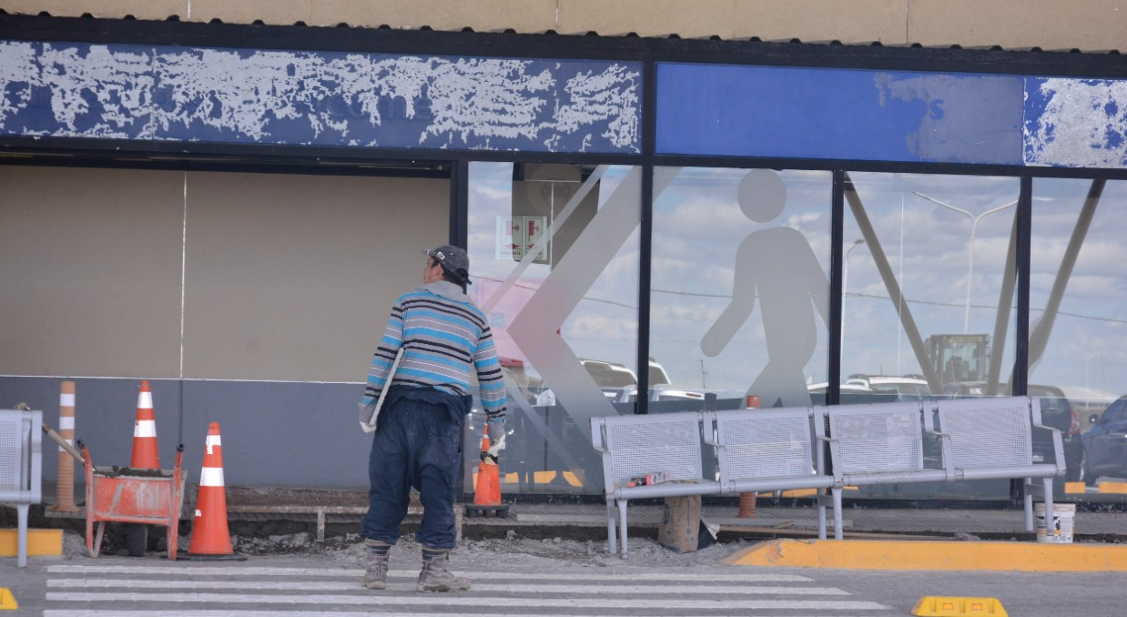  Algunas de las obras civiles que se están realizando antes de la reinauguración.