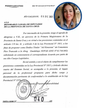 Guadalupe Novas será la Síndico Titular en la Cementera de Pico Truncado Guadalupe Novas será la Síndico Titular en la Cementera de Pico Truncado