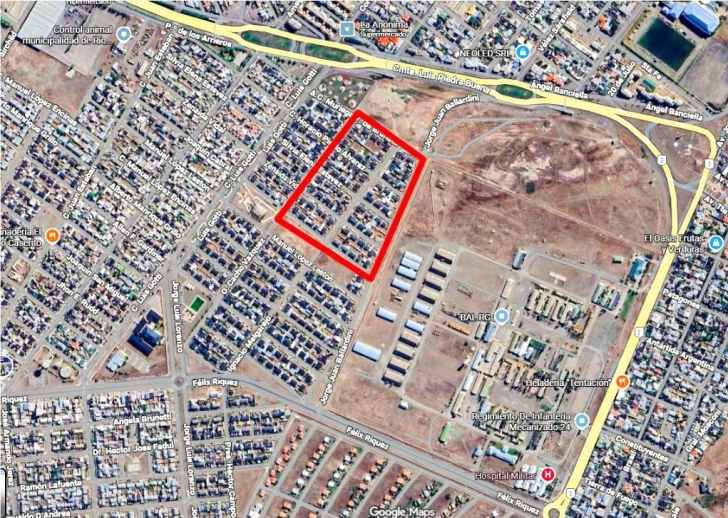  El Ejército y lindante, los barrios a los que les falta la titularidad de las tierras.