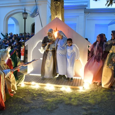 Niños y niñas participaron en el encendido del Pesebre Navideño en Casa de Gobierno Niños y niñas participaron en el encendido del Pesebre Navideño en Casa de Gobierno