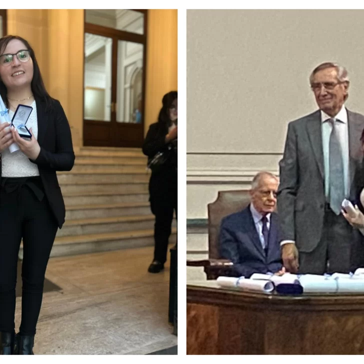 La riogalleguense Erika Bahamonde recibió el Premio “Ing. Isidoro Marín” La riogalleguense Erika Bahamonde recibió el Premio “Ing. Isidoro Marín”