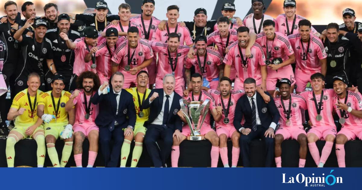 Inter Miami de Messi venció a Vancouver Whitecaps y se consagró campeón ...