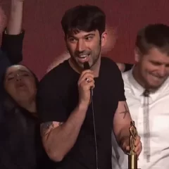 Pedro Rosemblat ganó mejor programa político y le dedicó el triunfo a Carajo
