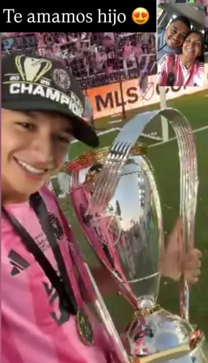  La videollamada con Horacio y Fabiana, los papás.