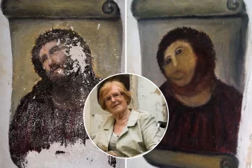 Murió Cecilia Giménez, conocida por su fallida restauración del Ecce Homo Murió Cecilia Giménez, conocida por su fallida restauración del Ecce Homo