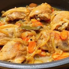 Receta de pollo en escabeche fácil y rápida para hacer en casa