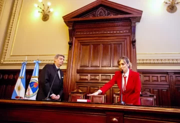 La cristinista Sagasti juró como nueva integrante del Consejo de la Magistratura La cristinista Sagasti juró como nueva integrante del Consejo de la Magistratura