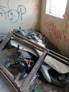 Robaron una moto en Río Gallegos y la Policía la halló desarmada en menos de 24 horas Robaron una moto en Río Gallegos y la Policía la halló desarmada en menos de 24 horas