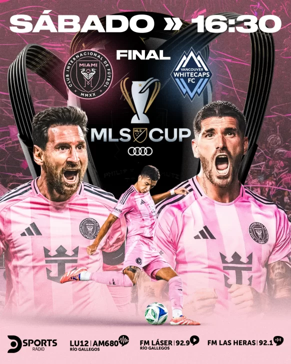 Pelota Libre, Roja Directa o XuperTV: dónde ver el partido de Inter Miami de Messi vs. Vancouver Whitecaps, por la final de la MLS