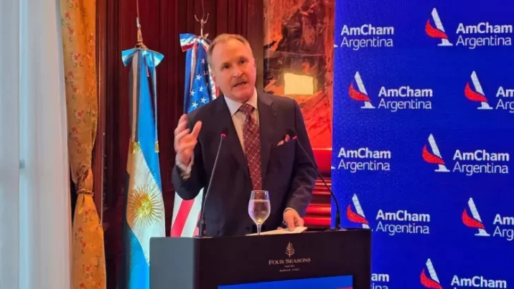 El embajador Peter Lamelas elogió a Javier Milei y anticipó gestiones para una visita de Donald Trump a Argentina