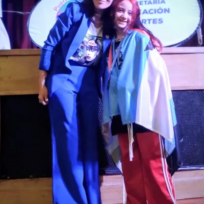 Luanna Gauto figura de las artes marciales en Puerto San Julián Luanna Gauto figura de las artes marciales en Puerto San Julián