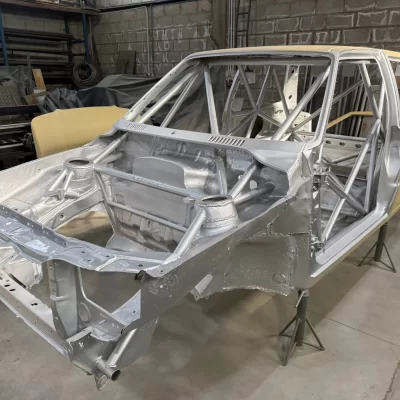 El auto de Agustín Orellana entra en su etapa final de armado El auto de Agustín Orellana entra en su etapa final de armado