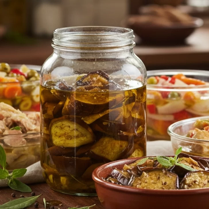 Berenjenas al escabeche caseras: la receta infalible de las abuelas Berenjenas al escabeche caseras: la receta infalible de las abuelas