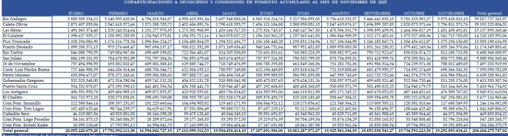 Nueva caída de la coparticipación municipal en noviembre: -2,2%