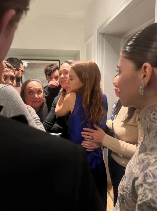  El abrazo de María Corina Machado con su hija Ana Corina Sosa